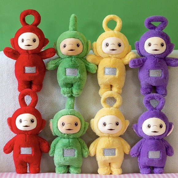 TELETUBBIES PO TINKY Winky Laa Dipsy Peluche Giocattolo Imbottito